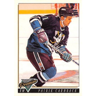 Paralelní karty - Carnback Patrik - 1993-94 Topps Premier Gold No.379