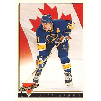 Paralelní karty - Brown Jeff - 1993-94 Topps Premier Gold No.381