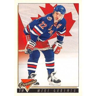 Paralelní karty - Gartner Mike - 1993-94 Topps Premier Gold No.384