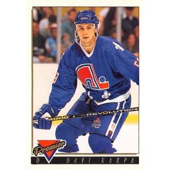 Paralelní karty - Karpa Dave - 1993-94 Topps Premier Gold No.408