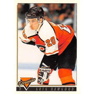 Paralelní karty - Hawgood Greg - 1993-94 Topps Premier Gold No.422