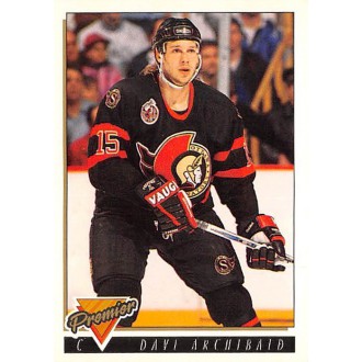 Paralelní karty - Archibald Dave - 1993-94 Topps Premier Gold No.458