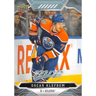 Řadové karty - Klefbom Oscar - 2019-20 MVP No.148