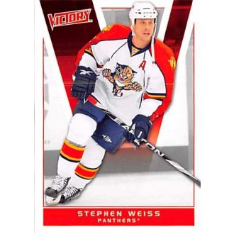 Řadové karty - Weiss Stephen  - 2010-11 Victory No.83