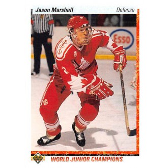 Řadové karty - Marshall Jason - 1990-91 Upper Deck No.453