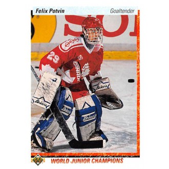 Řadové karty - Potvin Felix - 1990-91 Upper Deck No.458