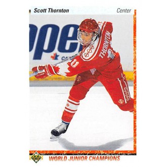 Řadové karty - Thornton Scott - 1990-91 Upper Deck No.459