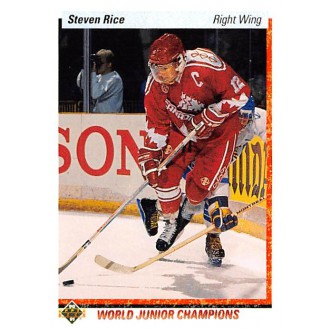 Řadové karty - Rice Steven - 1990-91 Upper Deck No.462
