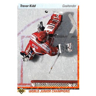 Řadové karty - Kidd Trevor - 1990-91 Upper Deck No.463