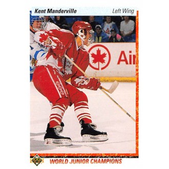 Řadové karty - Manderville Kent - 1990-91 Upper Deck No.465