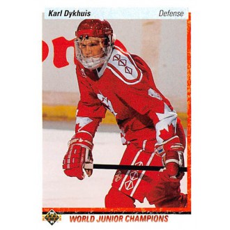 Řadové karty - Dykhuis Karl - 1990-91 Upper Deck No.471