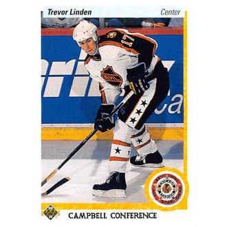 Řadové karty - Linden Trevor - 1990-91 Upper Deck No.480