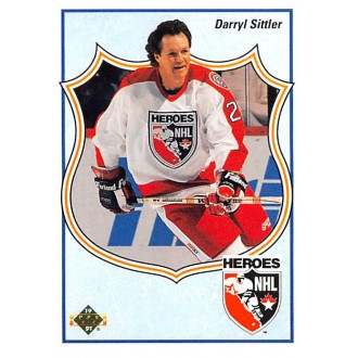 Řadové karty - Sittler Darryl - 1990-91 Upper Deck No.504