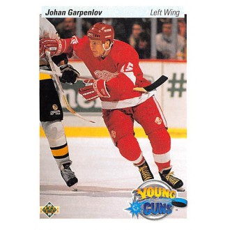 Řadové karty - Garpenlov Johan - 1990-91 Upper Deck No.523