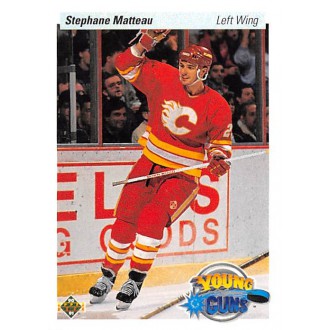 Řadové karty - Matteau Stephane - 1990-91 Upper Deck No.535