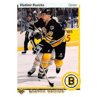 Řadové karty - Růžička Vladimír - 1990-91 Upper Deck No.538
