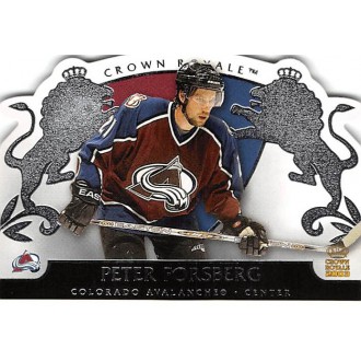 Paralelní karty - Forsberg Peter - 2002-03 Crown Royale Retail No.23