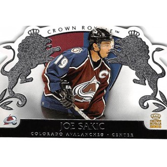 Paralelní karty - Sakic Joe - 2002-03 Crown Royale Retail No.26