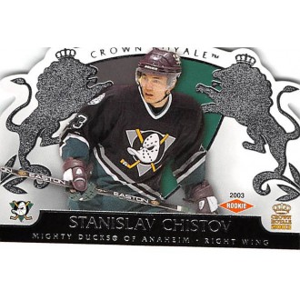 Paralelní karty - Chistov Stanislav - 2002-03 Crown Royale Retail No.101