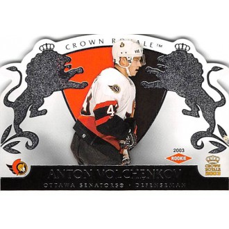 Paralelní karty - Volchenkov Anton - 2002-03 Crown Royale Retail No.128