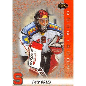 Extraliga OFS - Bříza Petr - 2002-03 OFS No.3