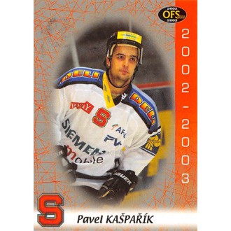 Extraliga OFS - Kašpařík Pavel - 2002-03 OFS No.7