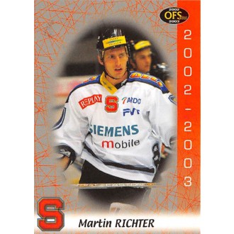 Extraliga OFS - Richter Martin - 2002-03 OFS No.14
