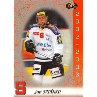 Extraliga OFS - Srdínko Jan - 2002-03 OFS No.15