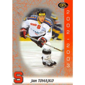 Extraliga OFS - Tomajko Jan - 2002-03 OFS No.18