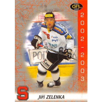 Extraliga OFS - Zelenka Jiří - 2002-03 OFS No.21