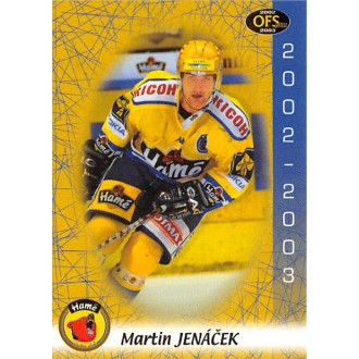 Extraliga OFS - Jenáček Martin - 2002-03 OFS No.32