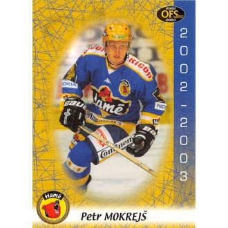 Extraliga OFS - Mokrejš Petr - 2002-03 OFS No.35