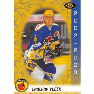 Extraliga OFS - Vlček Ladislav - 2002-03 OFS No.43