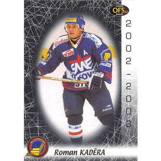 Extraliga OFS - Kaděra Roman - 2002-03 OFS No.54
