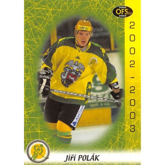Extraliga OFS - Polák Jiří - 2002-03 OFS No.74