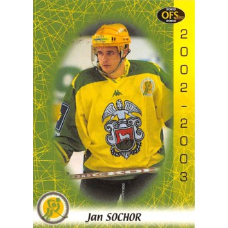 Extraliga OFS - Sochor Jan - 2002-03 OFS No.76