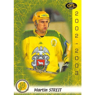 Extraliga OFS - Streit Martin - 2002-03 OFS No.78