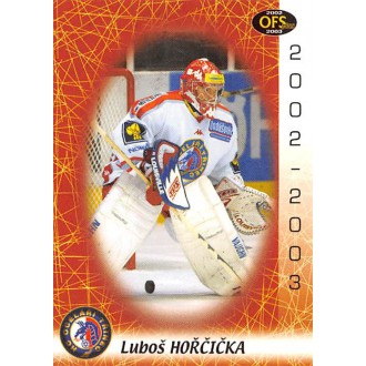 Extraliga OFS - Horčička Luboš - 2002-03 OFS No.83