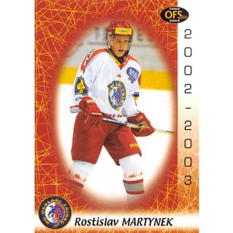 Extraliga OFS - Martynek Rostislav - 2002-03 OFS No.93