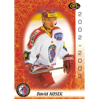 Extraliga OFS - Nosek David - 2002-03 OFS No.96