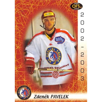 Extraliga OFS - Pavelek Zdeněk - 2002-03 OFS No.97