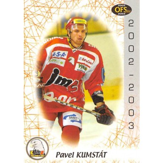 Extraliga OFS - Kumstát Pavel - 2002-03 OFS No.110