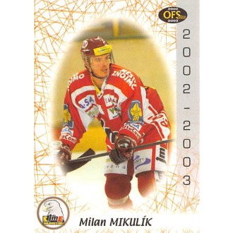 Extraliga OFS - Mikulík Jan - 2002-03 OFS No.113