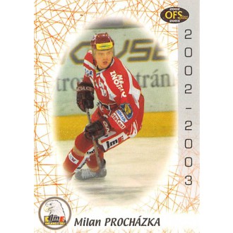 Extraliga OFS - Procházka Milan - 2002-03 OFS No.116