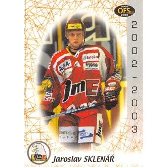 Extraliga OFS - Sklenář Jaroslav - 2002-03 OFS No.118