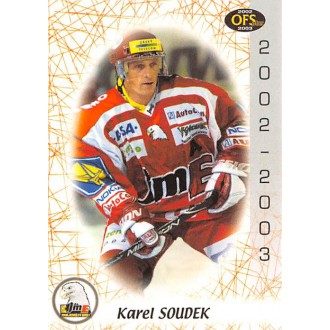 Extraliga OFS - Soudek Karel - 2002-03 OFS No.120