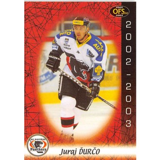 Extraliga OFS - Ďurčo Juraj - 2002-03 OFS No.131