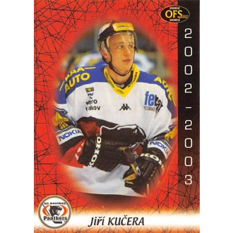 Extraliga OFS - Kučera Jiří - 2002-03 OFS No.137