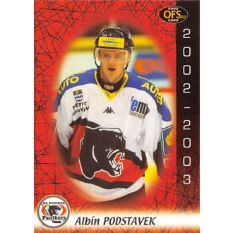 Extraliga OFS - Podstavek Albín - 2002-03 OFS No.140