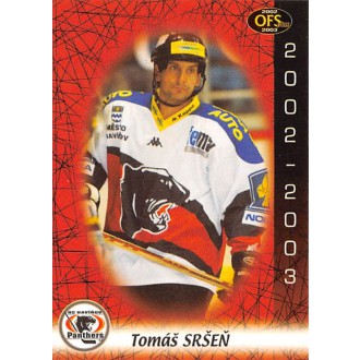 Extraliga OFS - Sršeň Tomáš - 2002-03 OFS No.143